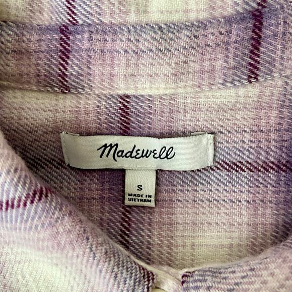 Madewell Cotton Flannel Shirt - Picture 3 of 5
